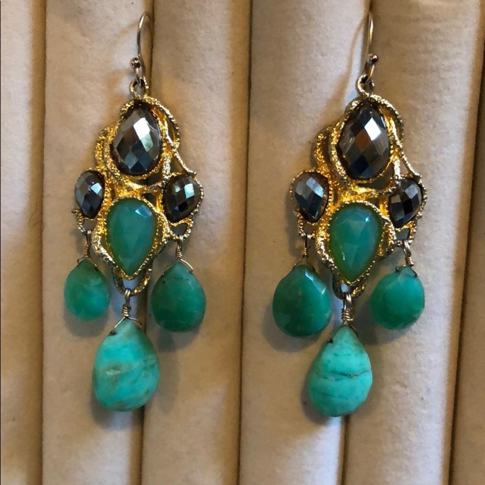 Alexis Bittar chandelier earrings
